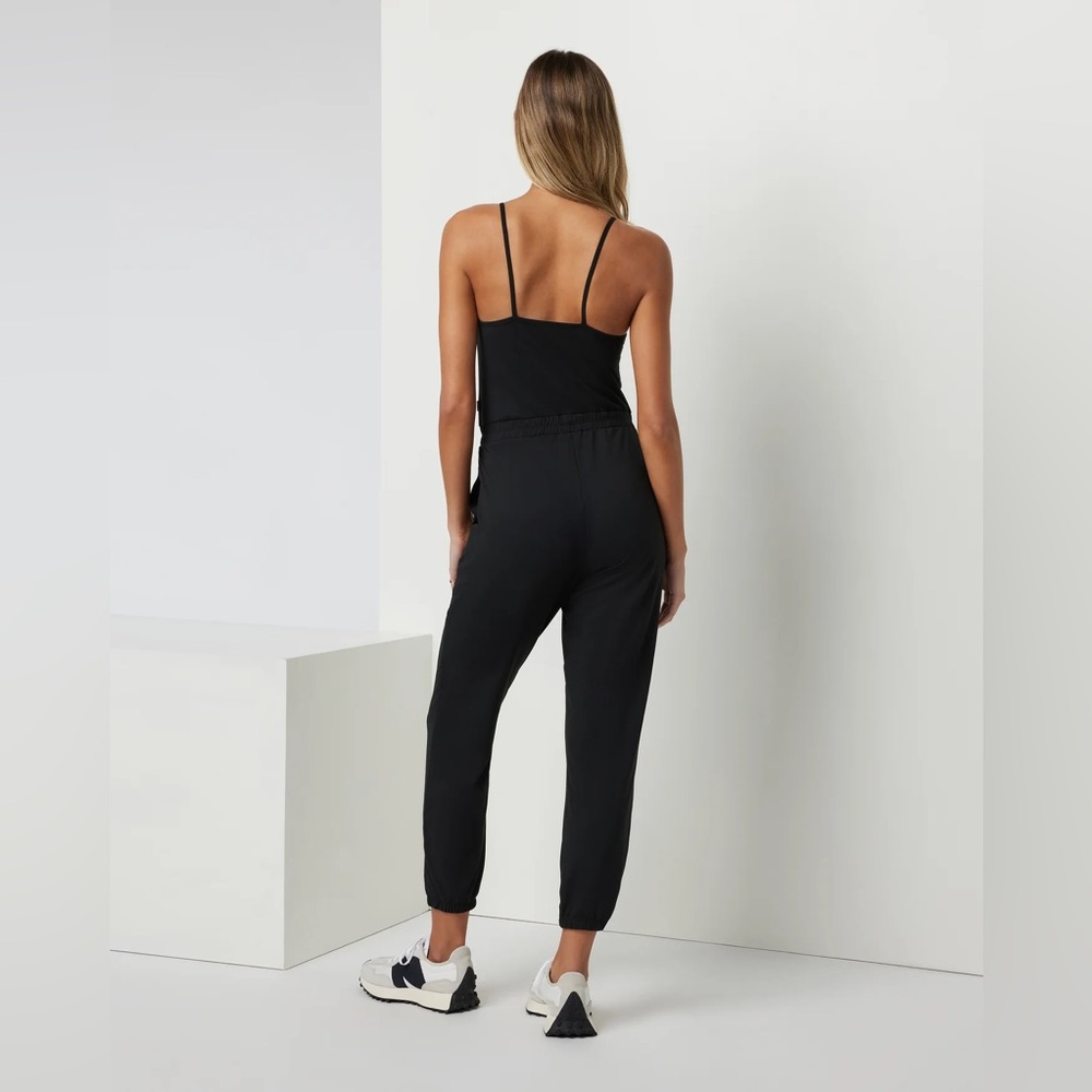 Vuori Black Sleeveless Jumpsuit - Picture 3 of 7